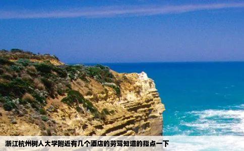 浙江杭州树人大学附近有几个酒店的劳驾知道的指点一下