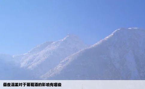 昼夜温差对于葡萄酒的影响有哪些