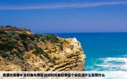 煮酒论英雄中当刘备与曹操谈论时刘备和曹操个自在说什么在想什么