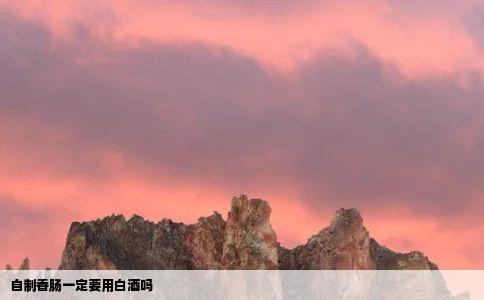 自制香肠一定要用白酒吗