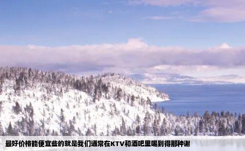 最好价格能便宜些的就是我们通常在KTV和酒吧里喝到得那种谢