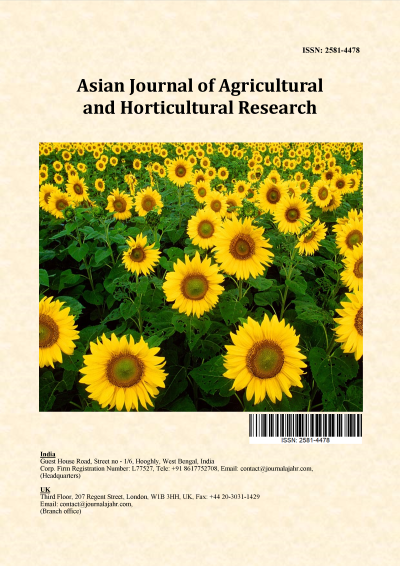 Asian Journal of Agricultural and Horticultural Research