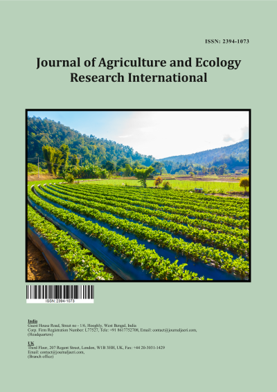 Journal of Agriculture and Ecology Research International