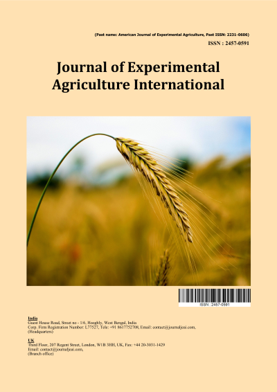 Journal of Experimental Agriculture International