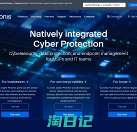 Cybersecurity & Data Protection Solutions - Acronis