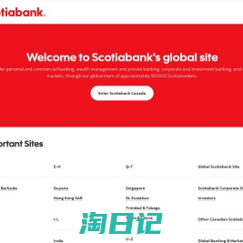 Scotiabank Global Site