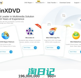 [Official] WinXDVD Software: DVD Ripper, AI Video Enhancer and Converter, iPhone Transfer