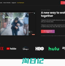 Teleparty | Watch together on Netflix, Youtube, HBO Max + more