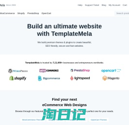 2024’s Best Web Designs at TemplateMela - Website Designs