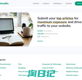 Reprintable articles for websites and newsletters