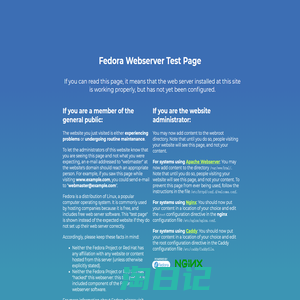 Test Page for the HTTP Server on Fedora