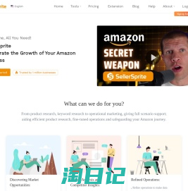 Amazon keyword and product research toolbox - SellerSprite