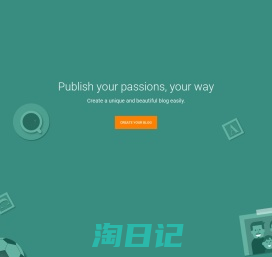 Blogger.com - 轻松创建独一无二的精美博客。