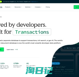 MongoDB: 助力加速创新 | MongoDB