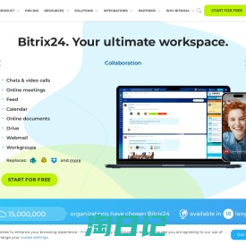 Bitrix24 - Free online workspace for your business: CRM, tasks, online meetings, and more.