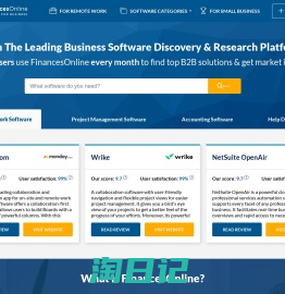 B2B Directory - Trusted SaaS Software Reviews | FinancesOnline.com