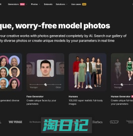 Generated Photos | Unique, worry-free model photos