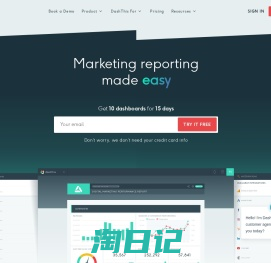 Marketing Reporting Dashboards For Analytics, SEM & SEO | DashThis