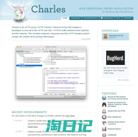 Charles Web Debugging Proxy • HTTP Monitor / HTTP Proxy / HTTPS & SSL Proxy / Reverse Proxy