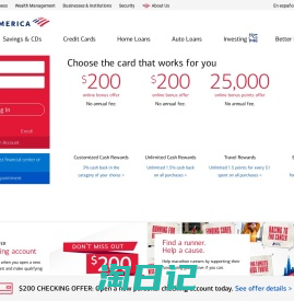 Bank of America - Banking, Credit Cards, Loans and Merrill Investing