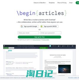 Overleaf, Online LaTeX Editor
