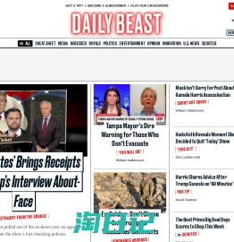 The Daily Beast: The Latest in Politics, Media & Entertainment News