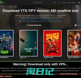 The Official Home of YIFY Movies Torrent Download - YTS