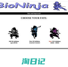 Home Page | BioNinja