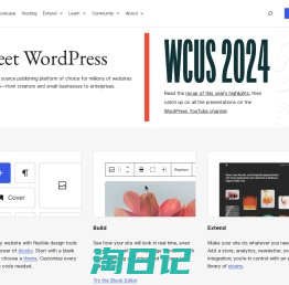 Blog Tool, Publishing Platform, and CMS – WordPress.org