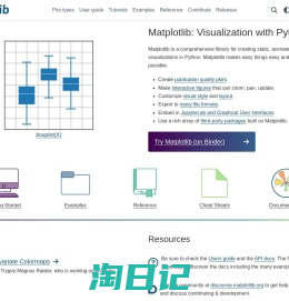 Matplotlib — Visualization with Python