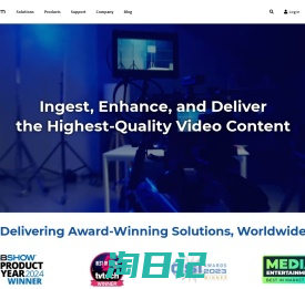 Video transcoding, streaming, capturing, monitoring, screen recording, testing, captioning and workflow automation solutions | Telestream, LLC