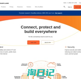 Connect, Protect and Build Everywhere | Cloudflare