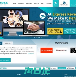 Welcome to Express Revenue Network | Publishers | Advertisers