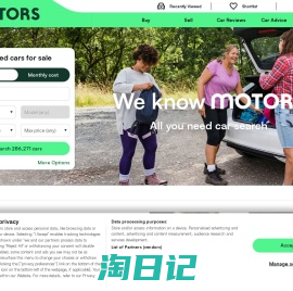 MOTORS - buy and sell nearly new & used cars simply