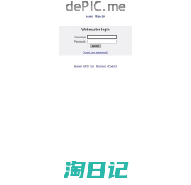 dePIC.me - Image hosting