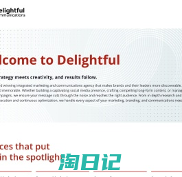 Delightful Communications | A Global B2B Marketing Agency