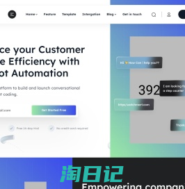 Helax - Tech Startup Landing Page Html Template