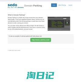 Sedo Domain Parking - Sedo GmbH