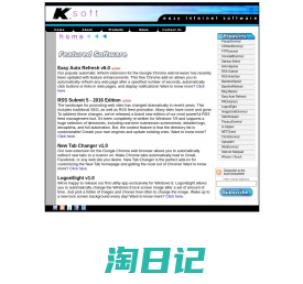 ksoft - Home of RSS Submit, G-Zapper, and Easy Internet Software