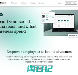 Social Media Advocacy Solutions | Employee Advocacy by Sprout Social