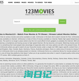 123Movies & Movies123 - Watch Free Movies & TV Shows | Stream Latest Movies Online