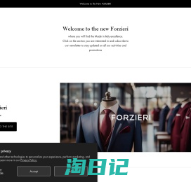 FORZIERI: Luxury Men's Suits & Accessories