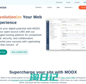 MODX | Custom CMS Platform | Build Your Vision Your Way