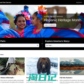 NPS.gov Homepage (U.S. National Park Service)