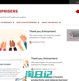 The Enterprisers Project | A community helping CIOs and IT leaders solve problems