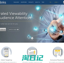 Infolinks - Curated Viewability and Audience Attention