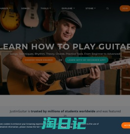 Learn how to play guitar with JustinGuitar.com |
    JustinGuitar.com