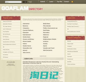 GoaFlam Link Directory