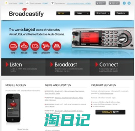 Broadcastify - Live Police, Fire, EMS, Aircraft, and Rail Audio Feeds