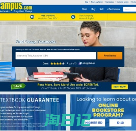 Textbooks - Cheap Textbooks - Textbook Rental | eCampus.com